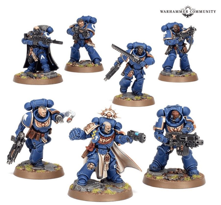 Warhammer 40K Heroes ~ Ultramarines Blind Box Series 4 ~ Full Case