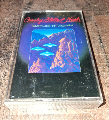 Crosby, Stills & Nash   Daylight Again Cassette - Atlantic 82672-4 Tested Read