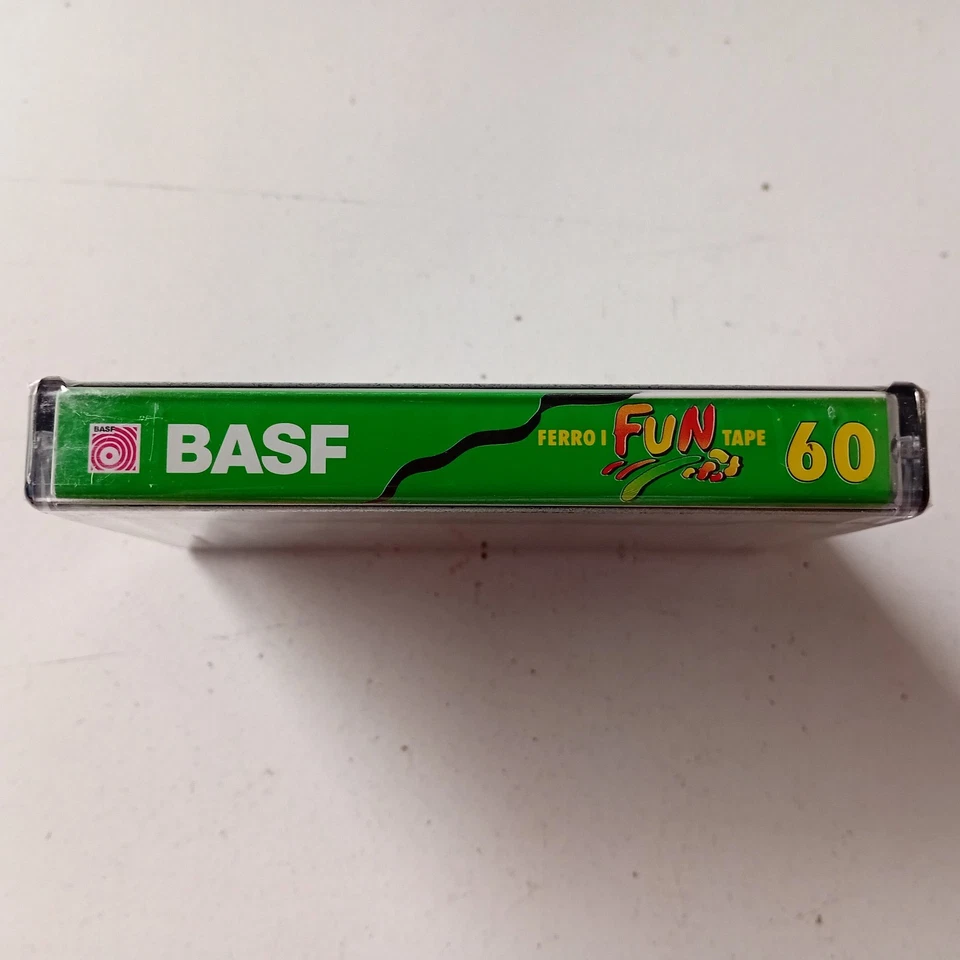BASF Fun Tape 60 Type I (1994) Blank Cassette Tape Made in Indonesia Nos Rare - Image 3 of 4