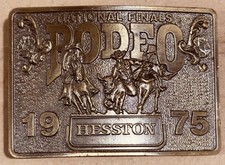 1975 Hesston Limited Edition Collectors Buckle
