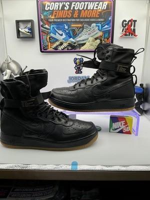 Nike SF Air Force 1 Mens Size 11 High Black Gum 864024-001