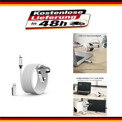 Syntech 5m Link Kabel für Oculus/Meta Quest 2/3/Pro/Pico 4