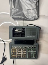 Underwood 400 calcolatrice vintage printing calculator con custodia