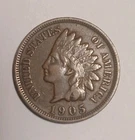 1905 INDIAN HEAD CENT EXTREMELY  FINE 1C COPPER