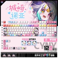 Anime Magical Girl Witch Trial Jougasaki Noa Keycap 122p for Mechanical Keyboard