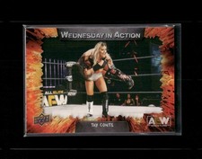 2021 Upper Deck AEW Tay Conti #WIA-3 Wednesday in Action 1st Edition