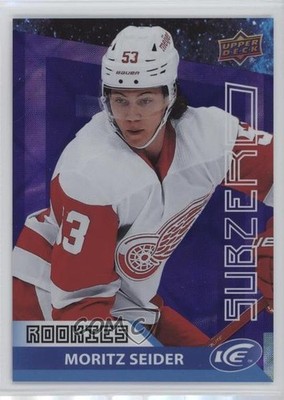 2021-22 Upper Deck Ice Sub Zero Rookie Variants Moritz Seider #V-58 RC 12oi