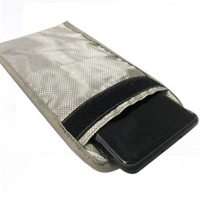 Security Pouch Faraday Bag Anti-Radiation Cell Phone Sleeve Signal Black
