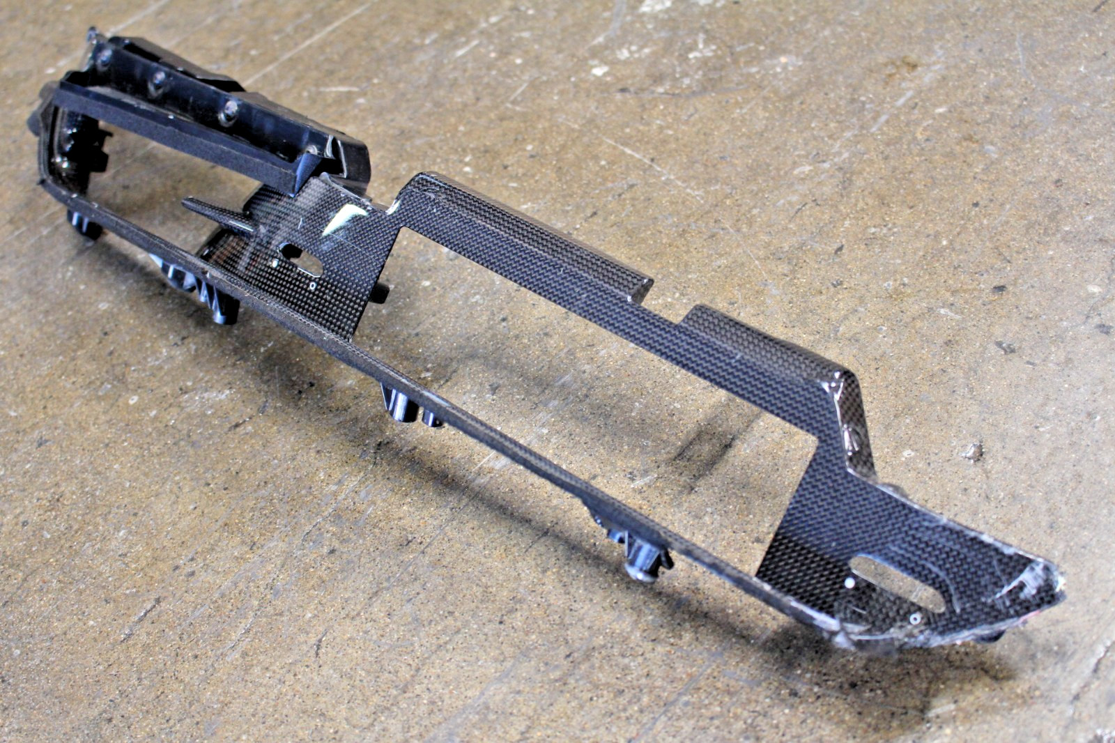 Ferrari 296 GTB, RH, Right, Carbon Fiber Dash Panel, Dmg, Used, P/N 832060