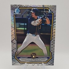 2026 Bowman Reptilian Andrew Fischer Milwaukee Brewers #BCP-149