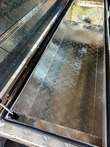 Rhino AUSSIE MADE ALUMINUM Largest Lockable Tool Box Styleside Ute "MELB.ONLY"!! - Picture 6 of 16