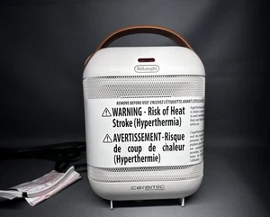 Delonghi HFX30C15.W 1,500-Watt Capsule Compact Ceramic Portable Heater White