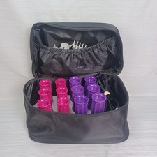 Calista Tools Ion Hot Curlers Clips w/ Storage Bag S12-BASE TESTED