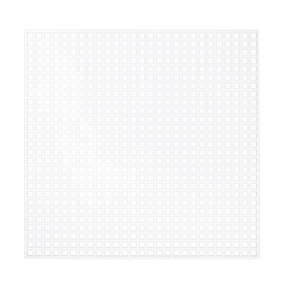 30 Stck. 4 Zoll x 4 Zoll Kunststoff Netz Leinwand Blatt 6 Stück Blanko Leinwand Klar Weiß