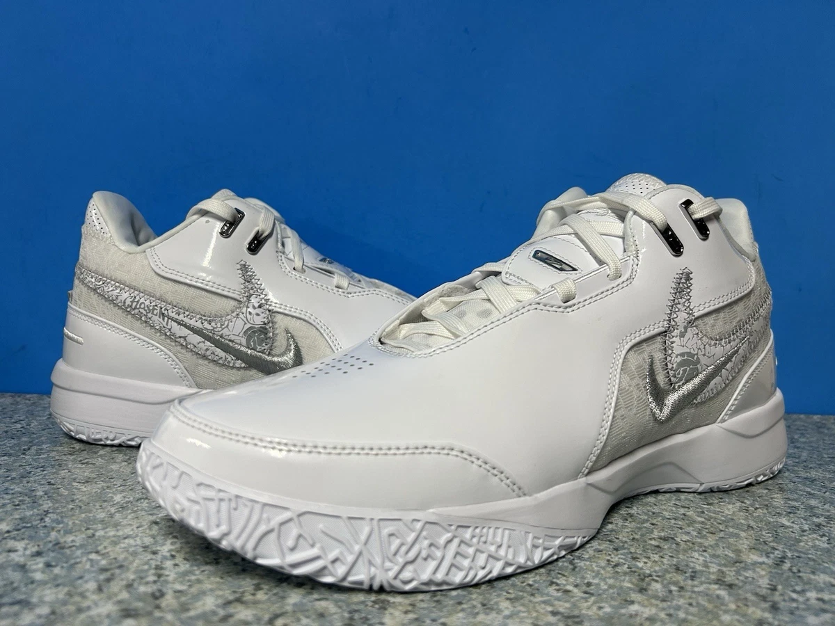 Nike Zoom LeBron NXXT Gen AMPD White Metallic Silver for Sale
