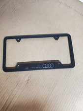 Audi Truth In Engineering Carbon Fiber License Plate Frame Audi Truth In Engineering Carbon Fiber License Plate Frame
