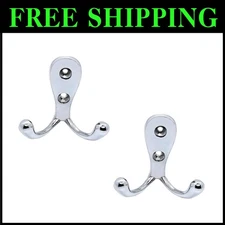 Decorative Silver Curtain Hold Backs - Pack of 10