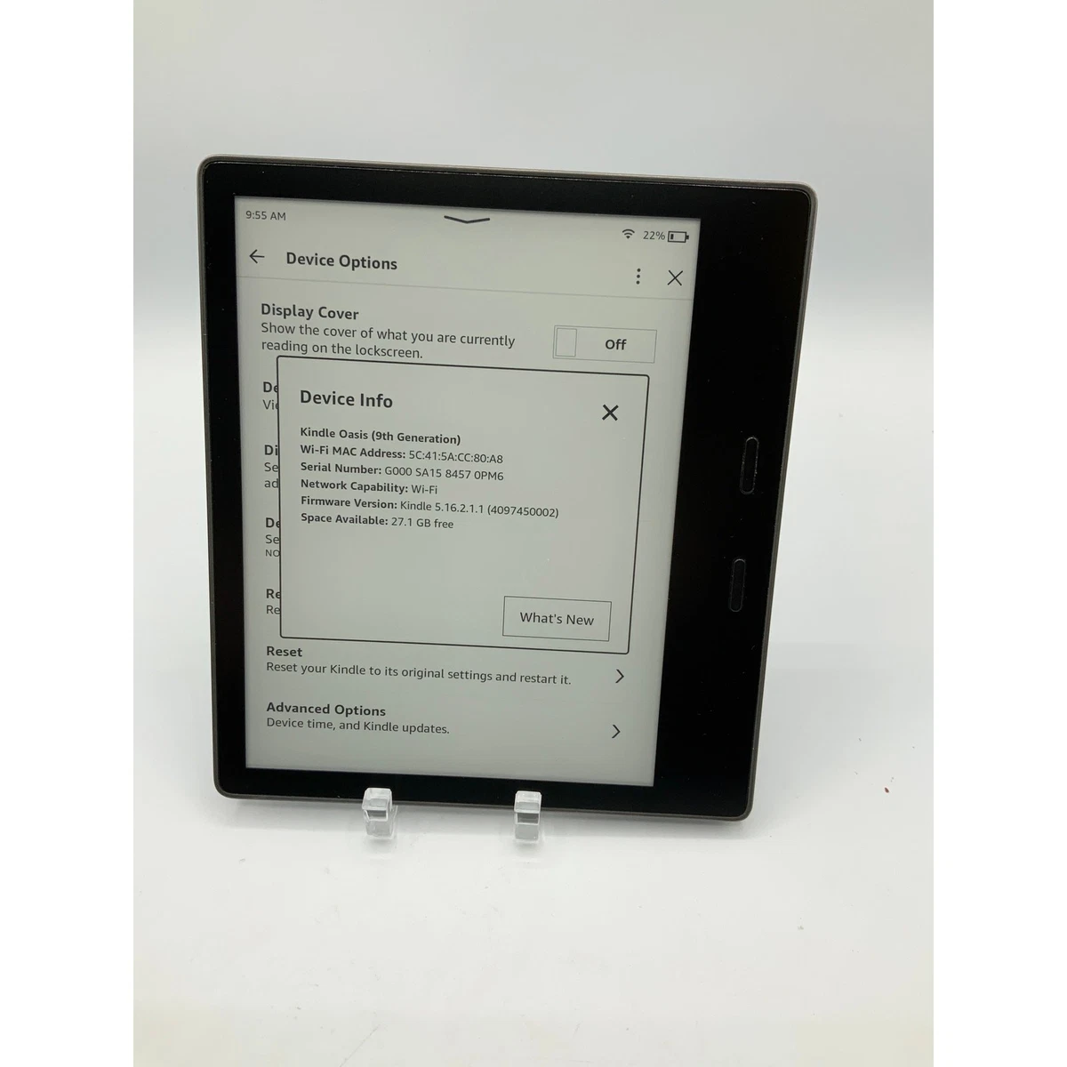 Amazon Kindle Oasis 9th Generation eBook Readers for sale - eBay