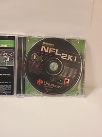 NFL 2K1 (SEGA Dreamcast, 2000) COMPLETE IN BOX! CIB