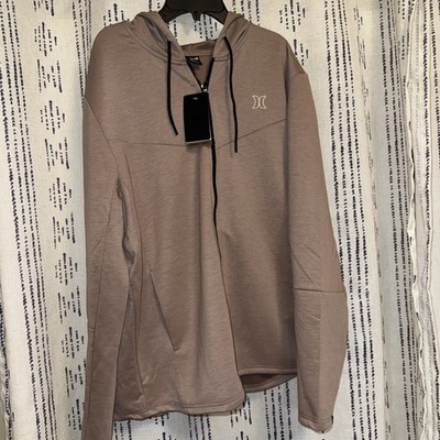 Hurley Men's Exist Full Zip Performance Essential/Light Jacket/Muave/New Tags T8