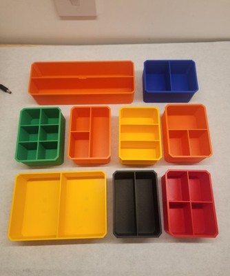 Bins With Dividers for Stanley FatMax Shallow Organiser