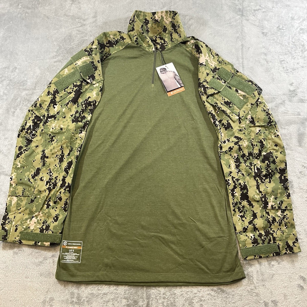 最終価格　実物　CRYE G3 COMBAT SHIRT AOR2 Large Extra Long Crye Precision G3 Combat Shirt US Navy NWU