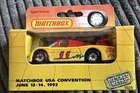 Vintage 1992 MATCHBOX USA CONVENTION SAUBER GROUP C RACER BOX RARE B1 MINT