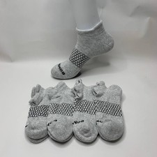 Bombas Unisex Ankle Socks 4 Pair Pack Gray Size S M L XL
