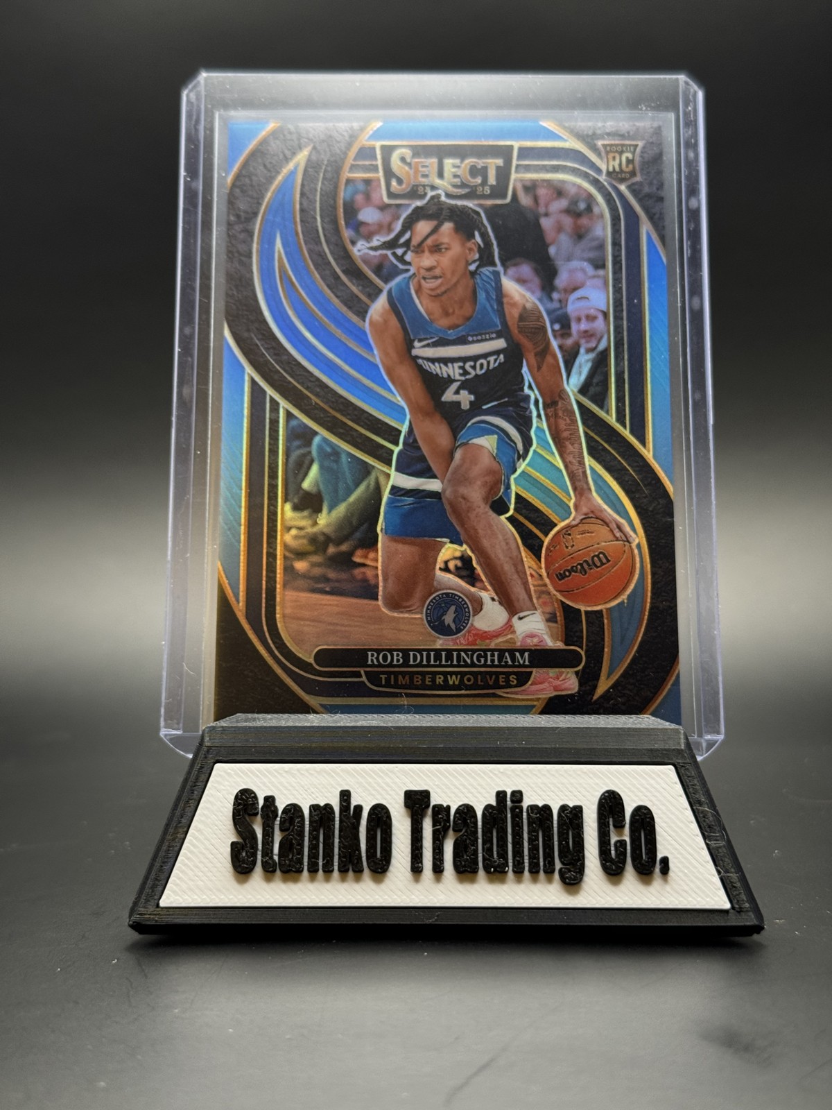 2024-25 Panini Select - Premier Rob Dillingham #187 Light Blue Prizm /299 (RC)