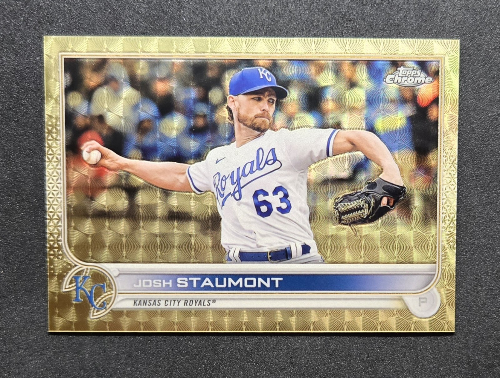 Josh Staumont 2022 Topps Chrome Sapphire Superfractor 1/1 #US53 KC ROYALS view 1