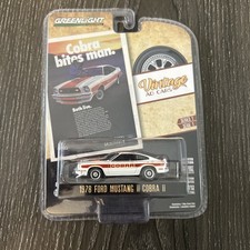 Greenlight Vintage Ad Cars Series 1 1978 Ford Mustang II Cobra II 1:64 Diecast