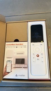 Mando a distancia universal SwitchBot con concentrador Mini Matter habilitado control remoto inteligente