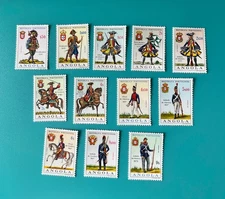 Angola Cabo Verde Guine St Thomas Timor - Uniforms Omnibus Issue 5 Set - MNH