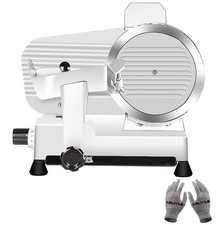 Meat Slicer 340WHome Use and for Commercial 10-inch Electric Food Slicer with...