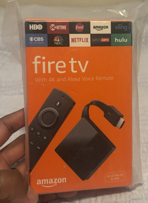 Amazon Fire TV 3rd Gen 4K HDR 2160p Streamer w/ Alexa Voice Remote, Wi-Fi