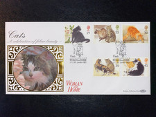 1995 CATS BENHAM/WOMAN & HOME OFFICIAL FDC & WOMAN & HOME, SE1 SHS CV £20