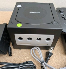 2 Video Game Consoles Lot Tested & Working, Wii U & Gamecube W/ Cords