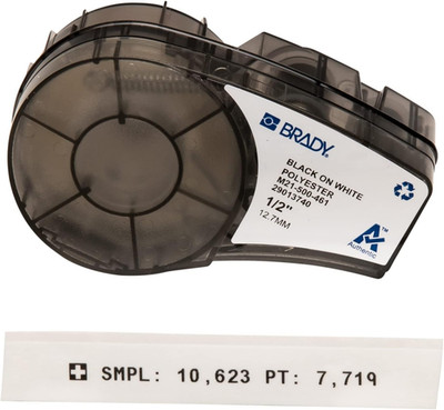 Authentic (M21-500-461) Extreme-Temp Resistant Label for Lab, Equipment, and Ass