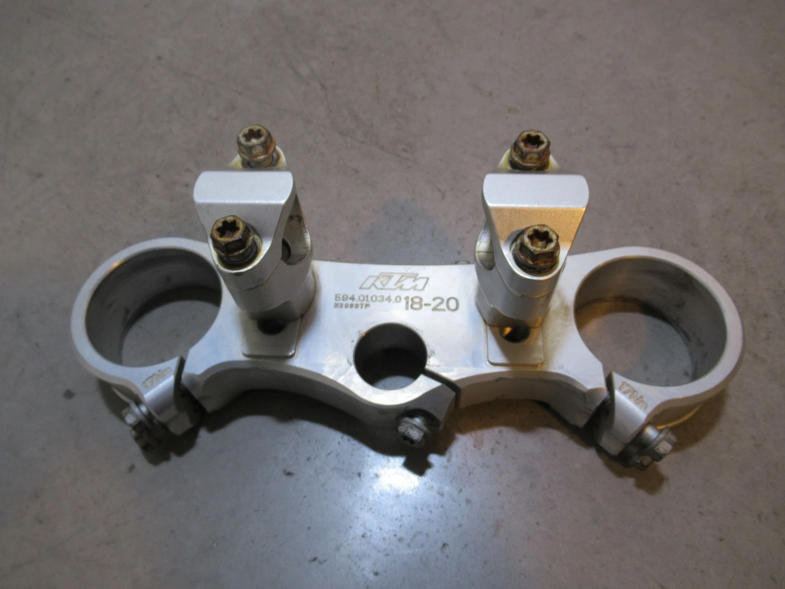 KTM 505 SXF Triple Clamp Bar Mount Upper 2008