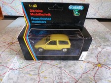VOLKSWAGEN Polo jaune Ancienne SCHABAK 1/43 en boite