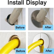 Stainless Steel Chimney Pipe Cover 40200mm Heat Resistant for Stove and Boiler