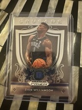 2019-20 Panini Prizm Draft Picks - Crusade Zion Williamson #51 Silver Prizm (RC)