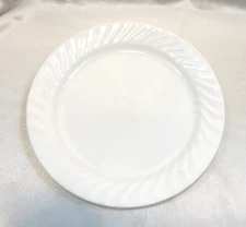 Corelle - Corning Inc. Enhancements Salad - Dessert Plate - White Swirl 7-1/4"