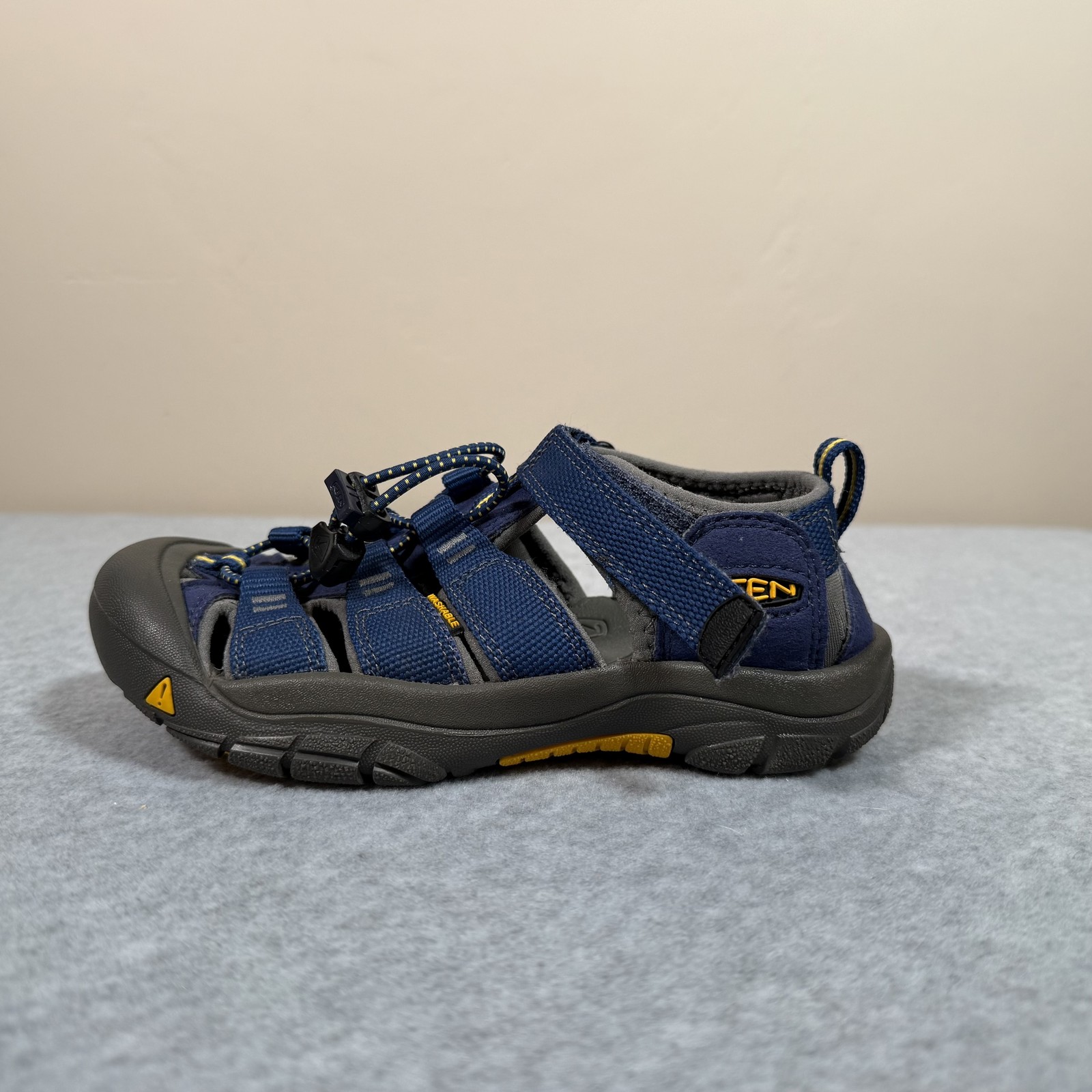 Scarpe Keen Newport H2 giovani taglia 1 blu grigio sandali lavabili escursionismo acqua spiaggia