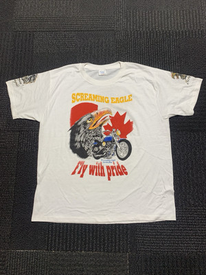 Vintage Deadstock 1992 Screaming Eagle Motorcycle T-Shirt Size XL 90 s NOS Rare