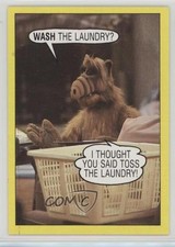 1987 Topps Series 1 Alf Wash the laundry? I thought you said toss laundry! 0l1