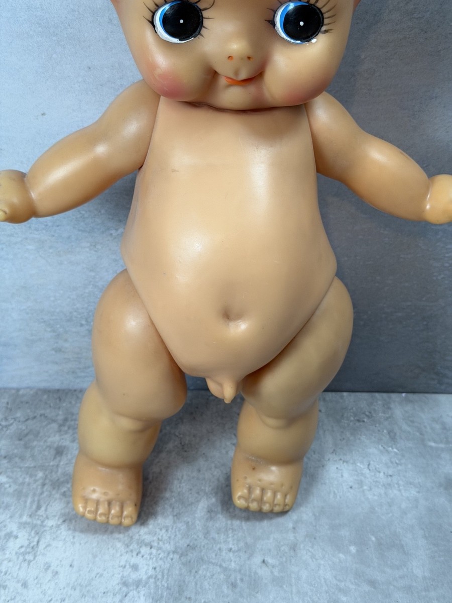 Vintage Winged Kewpie Boy Doll Anatomically Correct 19.5