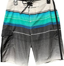 Goodfellow  Co Men's Board Shorts, Size 30 Waist, Swim Trunks, Beach Shorts