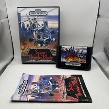 Super Thunder Blade Sega Genesis CIB Complete w Manual EXCELLENT