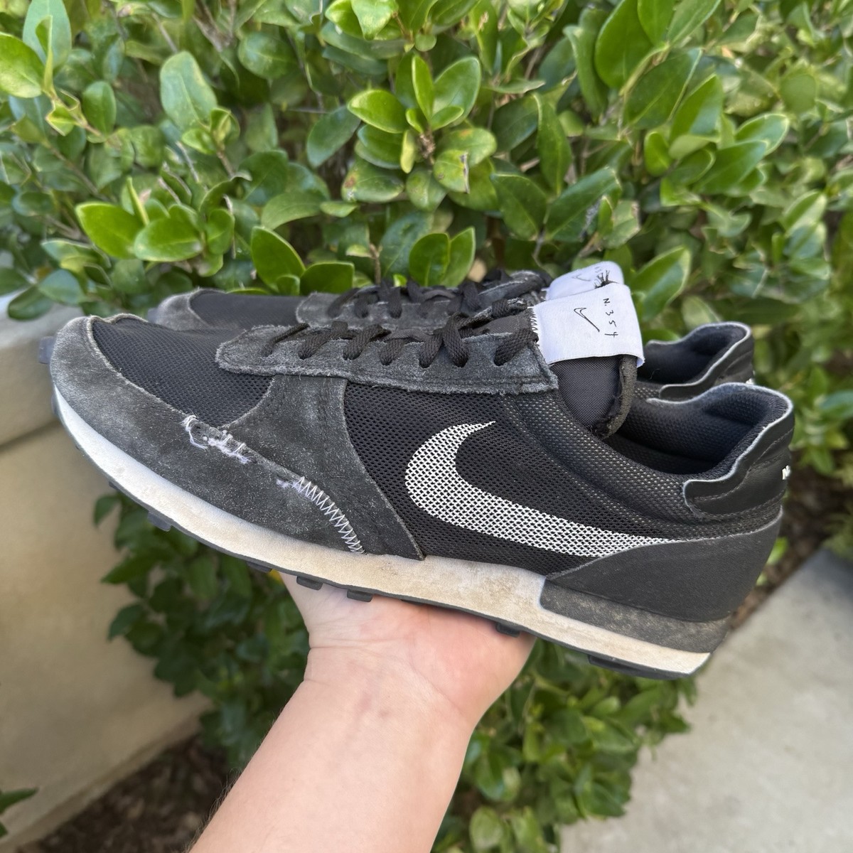 Nike Daybreak-Type Shoes Men Size 11.5 Black White N.354 Casual Running Sneakers Nike™ ~ Daybreak Type N.354 Shoes ~ CJ1156-001~ Men Sz 11  main image 3